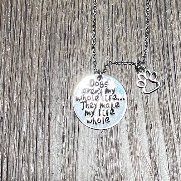 🆕 Dogs aren’t my whole life…necklace - Picture 5 of 7